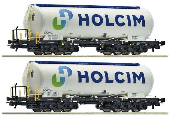 Roco 6600233 2-tlg. Set: Silowagen, Holcim - H0 (1:87)