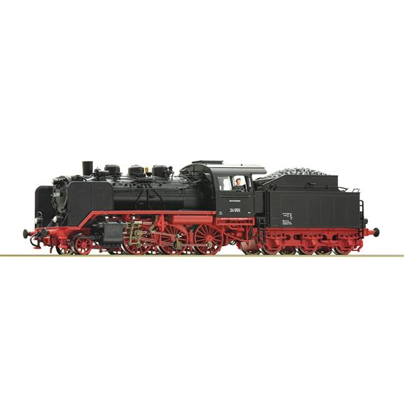Roco 71214 Dampflokomotive 24 055, DB, DC 2L, digital DCC/MM mit Sound - H0 (1:87)