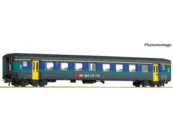 Roco 74565 SBB Personenwagen EW II 1. Klasse "Papagei" - H0 (1:87)