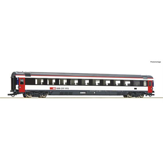 Roco 74636 EC-Reisezugwagen 2. Klasse, SBB - H0 (1:87)