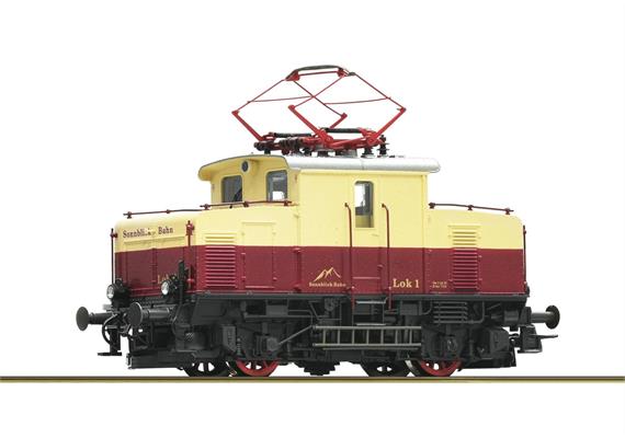 Roco 7500075 Zahnradbahn-Elektrolokomotive, Sonnblick-Bahn, DC 2L, analog - H0 (1:87)