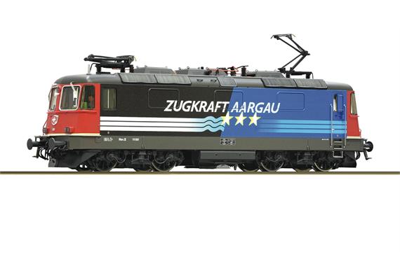 Roco 7500123 SBB E-Lok Re 4/4 II 11181 „Zugkraft Aargau“, DC 2L, analog - H0 (1:87) | Bild 1