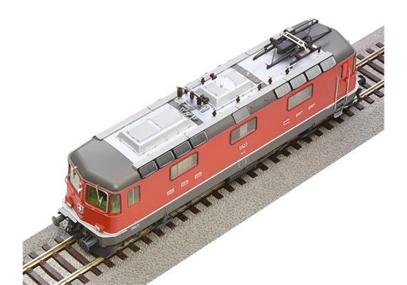Roco 7500138 SBB Ellok Re 4/4 II 11127 rot, DC 2L, analog - H0 (1:87) | Bild 6