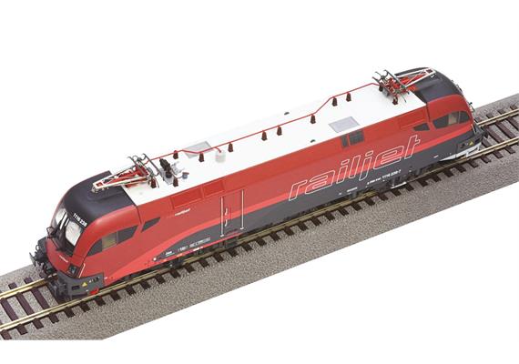 Roco 7510208 Elektrolokomotive 1116 238-7 „Railjet“, ÖBB, DC 2L, digital DCC/MM/Sound - H0 | Bild 6
