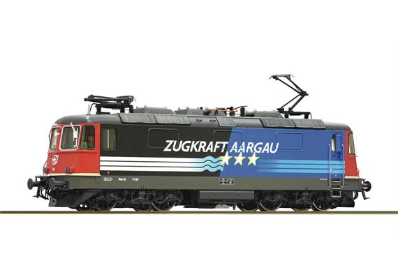 Roco 7520123 SBB E-Lok Re 4/4 II 11181 „Zugkraft Aargau“, AC 3L, digital/Sound - H0 (1:87) | Bild 1