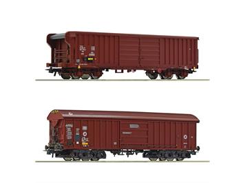 Roco 76020 2-tlg. Set: Güterwagen, DB/SBB, H0 (1:87)