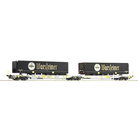 Roco 76436 Doppeltaschen-Gelenkwagen, AAE "Warsteiner" - H0 (1:87)