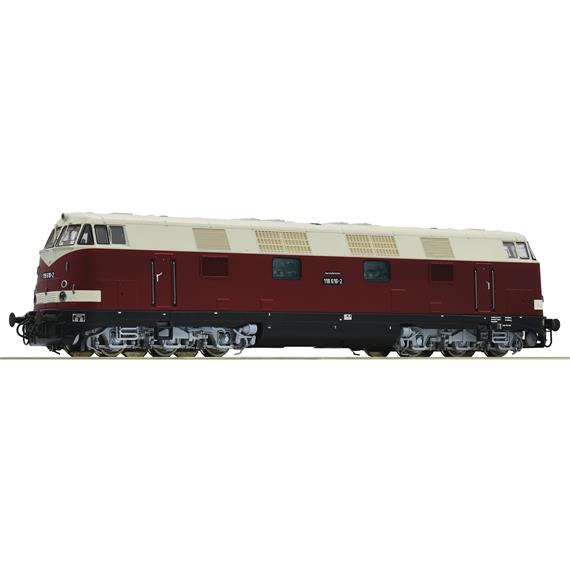 Roco 73895 Diesellokomotive Baureihe 118 der DR, DC digital mit Sound, H0