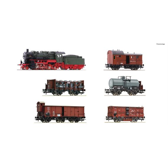Roco 61481 6-tlg. Set: „Preußischer Güterzug“, K.P.E.V., DC, digital DCC mit Sound, H0