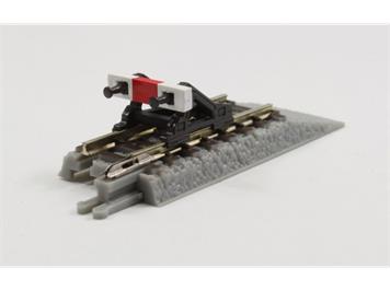 Rokuhan 97029 R029 Europäischer Prellbock, 42 mm - Z (1:220)