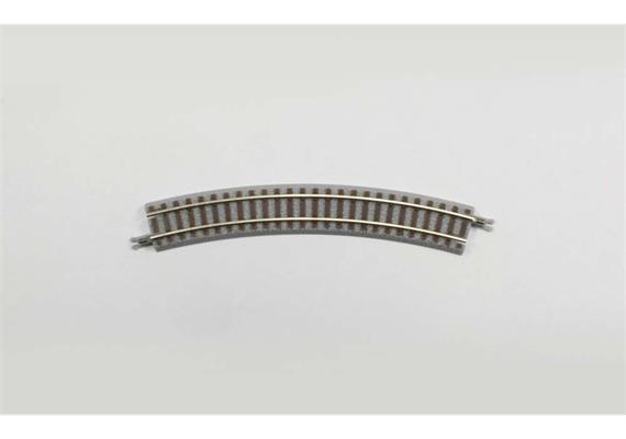 Rokuhan 97032 R032 Gleisstück gebogen R195, 30° - Z (1:220)