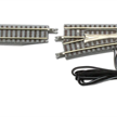 Rokuhan 97039 R039 Elektrische Weiche links R490-13° 110 mm - Z (1:220) | Bild 1
