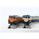 Rokuhan 97067 R067 Z Gleisstück geb. R220, 30° Betonschwellen, 6 Stück - Z (1:220)