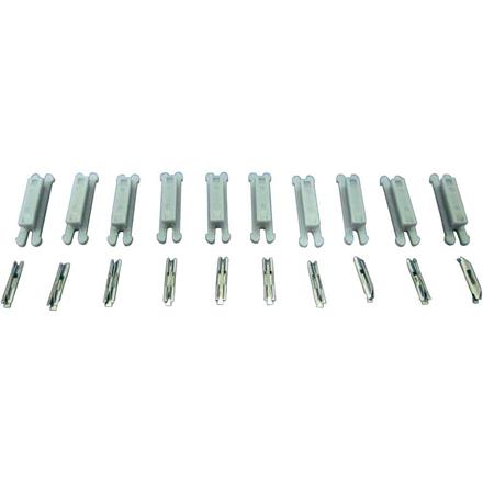 Rokuhan 97412 A012 Schienenverbinder, 10 Stück - Z (1:220)