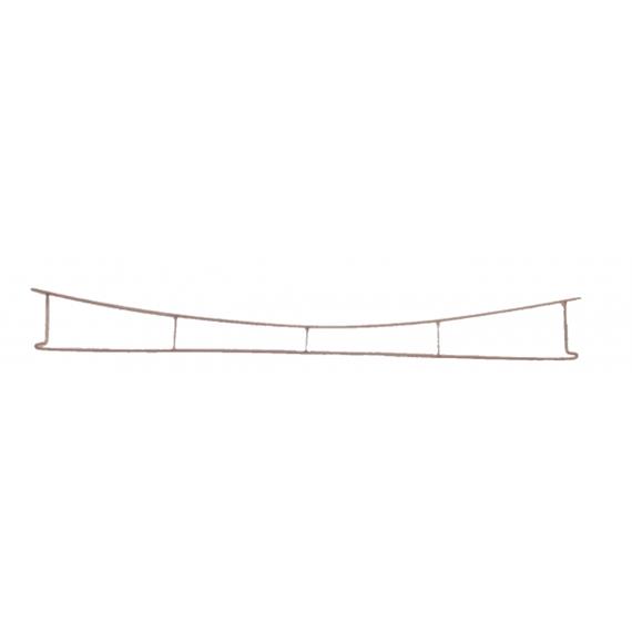 Sommerfeldt 146 Fahrdraht verkupfert 0,7 x 315 mm, 5 Stück - H0/H0m (1:87)