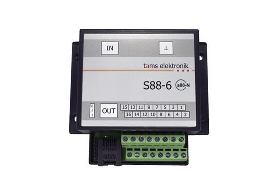 Tams 44-01607-01 s88-Rückmeldemodul mit zusätzlicher Masseanbindung - Fertig-Gerät
