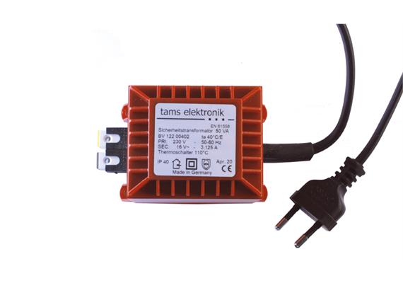 Tams 70-09030-01 Wechselspannungs-Trafo 50 VA | 16 V | 3,125 A - KEIN Spielzeug-Trafo! | Bild 2