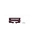 Tillig 396943 halbe Schienenverbinder, braun - H0m