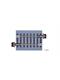 Tillig 83715 Bettungsgleis braun Gleisstück G4, gerades Gleis, Länge 41,5 mm