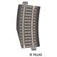 Tillig 83723 Bettungsgleis grau Gleisstück R22 Pass-Stück rechts R353 mm / 15°