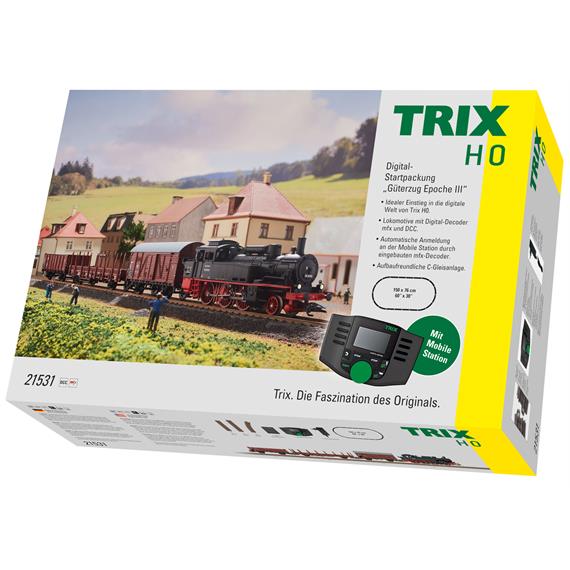 TRIX 21531 Digital-Startpackung "Güterzug Epoche III" - H0 (1:87)