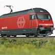 TRIX 22624 SBB E-Lok Re 460 rot mit erhabenem SBB-Stirnsignet, DC 2L, mfx/Sound - H0 | Bild 1