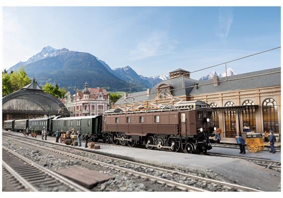 TRIX 22899 SBB Elektrolokomotive Be 4/6 "Stängelilok" braun DCC/mfx mit Sound | Bild 2