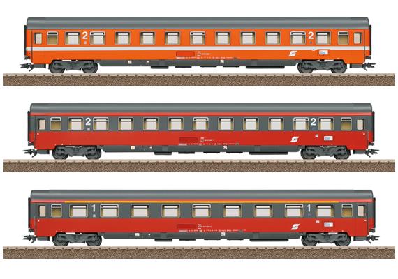 TRIX 23111 Personenwagen-Set 2 FD Mozart (TRIX Club-Modell 2023) - H0 (1:87)