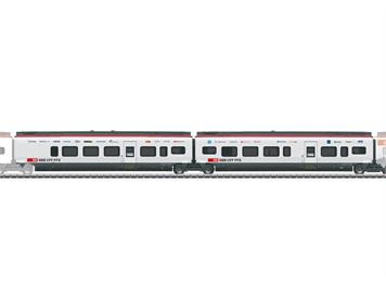 TRIX 23285 Ergänzungswagen-Set 2 zum SBB RABe 501 Giruno CH - IT - H0 (1:87)