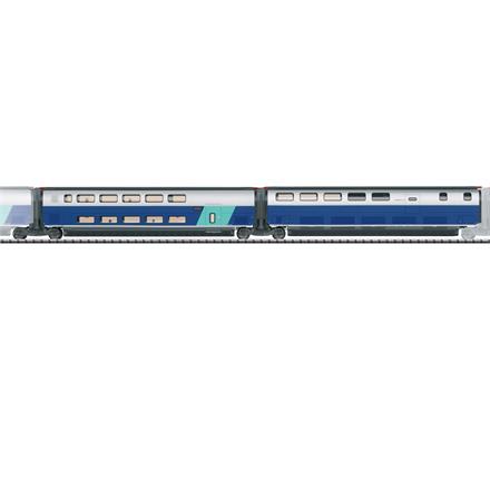 TRIX 23489 Ergänzungswagenset 3 TGV Euroduplex - H0 (1:87)