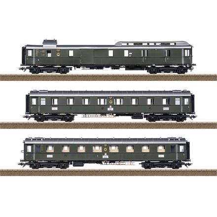 TRIX 23650 DRG Schnellzugwagen-Set FD 226 zur Baureihe 01 - H0 (1:87)