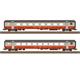 TRIX 23691 SBB 2er Personenwagen-Set Swiss Express, DC 2L - H0 (1:87)