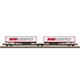 TRIX 24472 Taschenwagen MFD Rail mit Mars-Aufliefern - H0 (1:87)