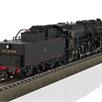 TRIX 25241 Schnellzug-Dampflokomotive Serie 13 EST, DC 2L, digital DCC/MM mit Sound - H0 | Bild 3