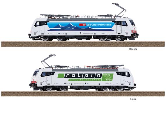 TRIX 25801 E-Lok BR 186 der Akiem SAS, SBB Cargo Intern, DC 2L, digital DCC/mfx/Sound - H0 | Bild 1