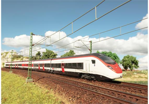 TRIX 25810 SBB Triebzug RABe 501 Giruno 5-teilig, DC 2L, DCC/MM/mfx mit Sound - H0 (1:87) | Bild 6