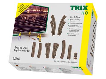 Trix 62900 Großes C-Gleis-Ergänzungs-Set - H0 (1:87)