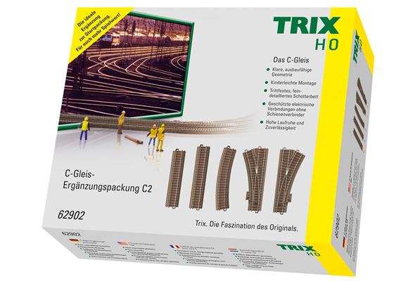 Trix 62902 C-Gleis-Ergänzungspackung C2 - H0 (1:87) | Bild 1