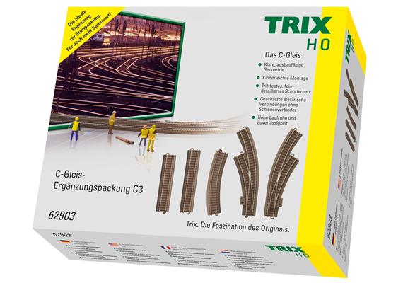Trix 62903 C-Gleis-Ergänzungspackung C3 - H0 (1:87) | Bild 1