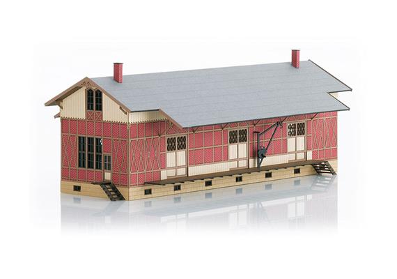 TRIX 66383 Bausatz Fachwerk-Güterschuppen Sulzdorf HO