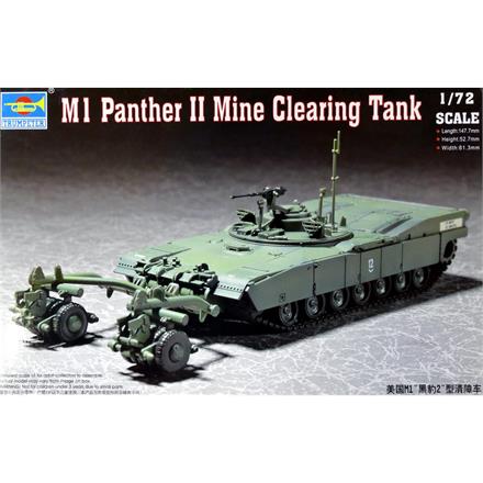 Trumpeter 07280 M1 Panther II Mine Clearing Tank