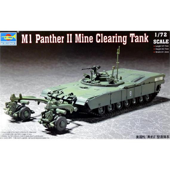 Trumpeter 07280 M1 Panther II Mine Clearing Tank