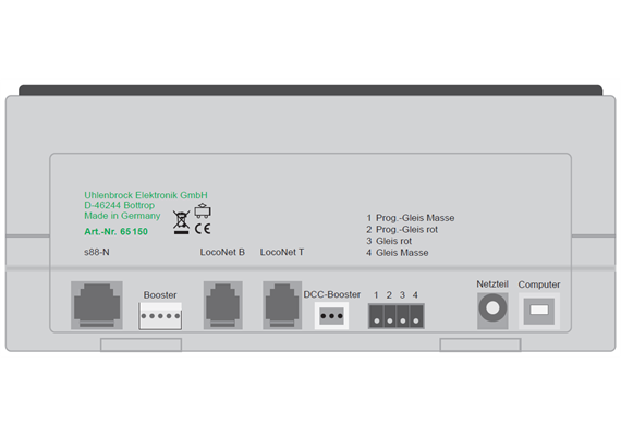 Uhlenbrock 65150 Intellibox 2neo mit Schaltnetzteil, Anschlussteckern und Handbuch | Bild 2