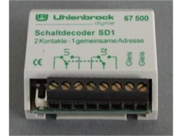 Uhlenbrock 67500 Schaltdecoder SD1