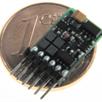 Uhlenbrock 73416 ID2 Minidecoder, mit 6-pol. Schnittstelle NEM 651 - N-TT-H0e-H0m-H0 | Bild 2
