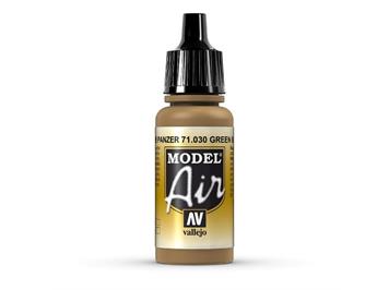 Vallejo 71.030 Model Air 17 ml, GREEN BROWN