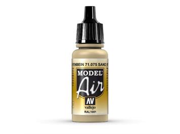 Vallejo 71.075 Model Air 17ml, SAND (IVORY), RAL1001