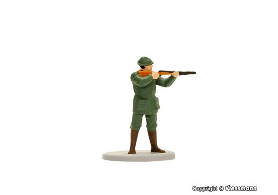 Viessmann 1529 Jäger mit Gewehr und Mündungsfeuer - H0 (1:87) | Bild 2