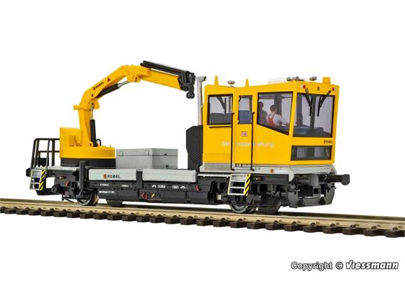 Viessmann 2620 ROBEL Gleiskraftwagen 54.22 DB Netz mit motorisch bewegtem Kran, DC - H0 | Bild 1