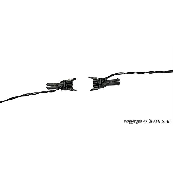 Viessmann 5017 stromführende Magnetkupplungen, 2-polig, 3 Paar - H0 (1:87)